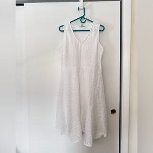 Dana Buchman White Lace  Dress